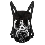 Viking Celtic Trinity Knot Print Pet Carrier Backpack