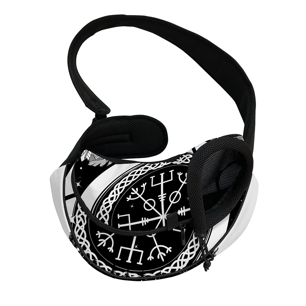 Viking Celtic Trinity Knot Print Pet Sling Carrier