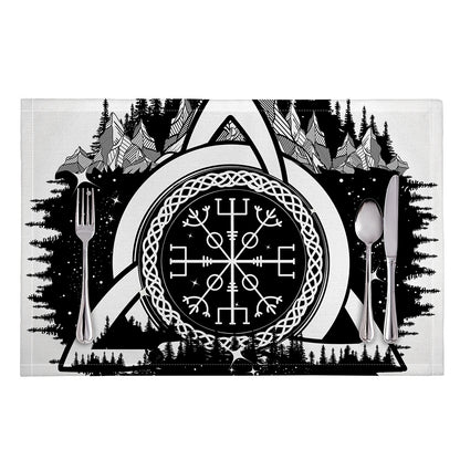 Viking Celtic Trinity Knot Print Placemat