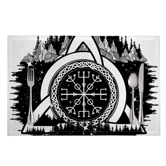 Viking Celtic Trinity Knot Print Placemat