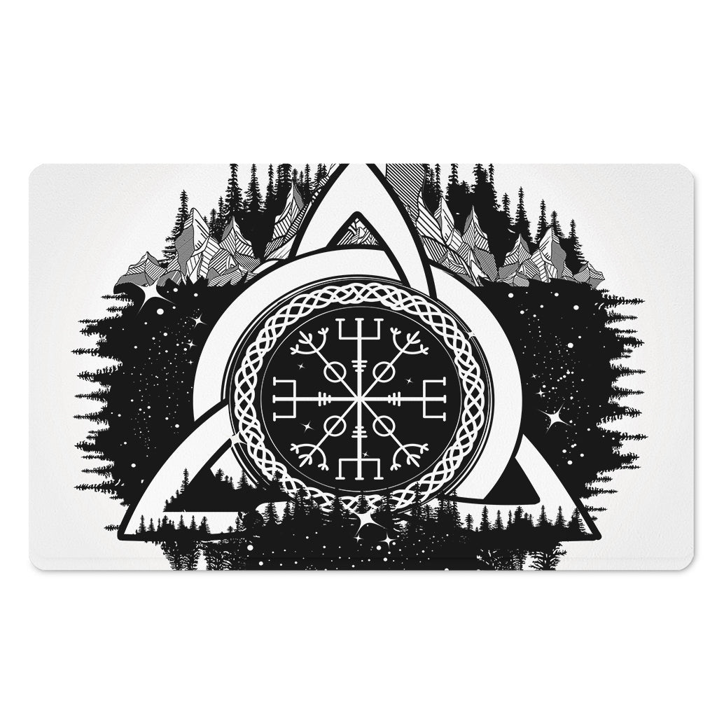 Viking Celtic Trinity Knot Print Polyester Doormat