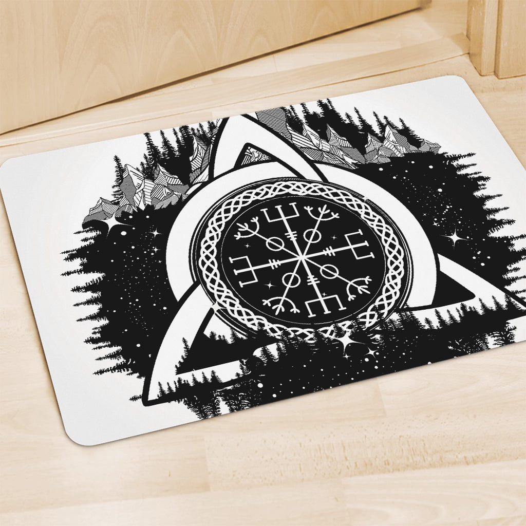 Viking Celtic Trinity Knot Print Polyester Doormat