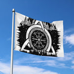 Viking Celtic Trinity Knot Print Polyester Flag