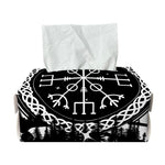 Viking Celtic Trinity Knot Print Rectangle Tissue Box Cover