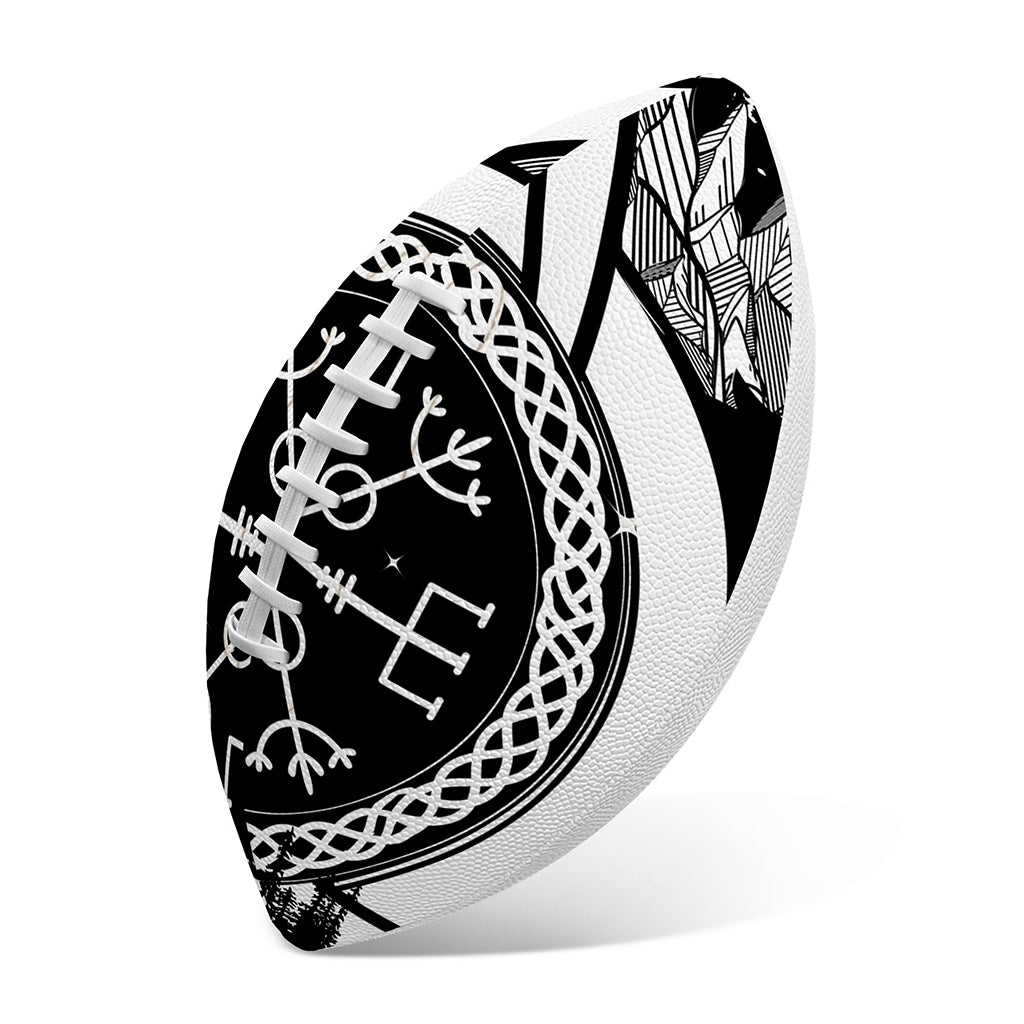Viking Celtic Trinity Knot Print Rugby Ball