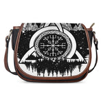 Viking Celtic Trinity Knot Print Saddle Bag