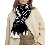 Viking Celtic Trinity Knot Print Scarf