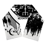 Viking Celtic Trinity Knot Print Scarf