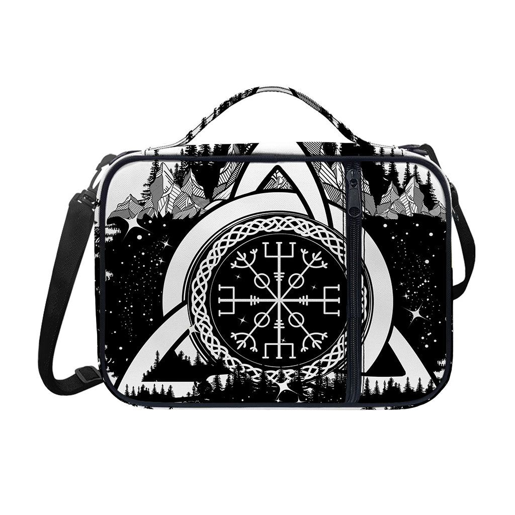 Viking Celtic Trinity Knot Print Shoulder Strap Bible Bag