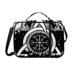 Viking Celtic Trinity Knot Print Shoulder Strap Bible Bag