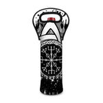 Viking Celtic Trinity Knot Print Single Neoprene Wine Tote