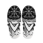 Viking Celtic Trinity Knot Print Slippers