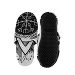 Viking Celtic Trinity Knot Print Slippers
