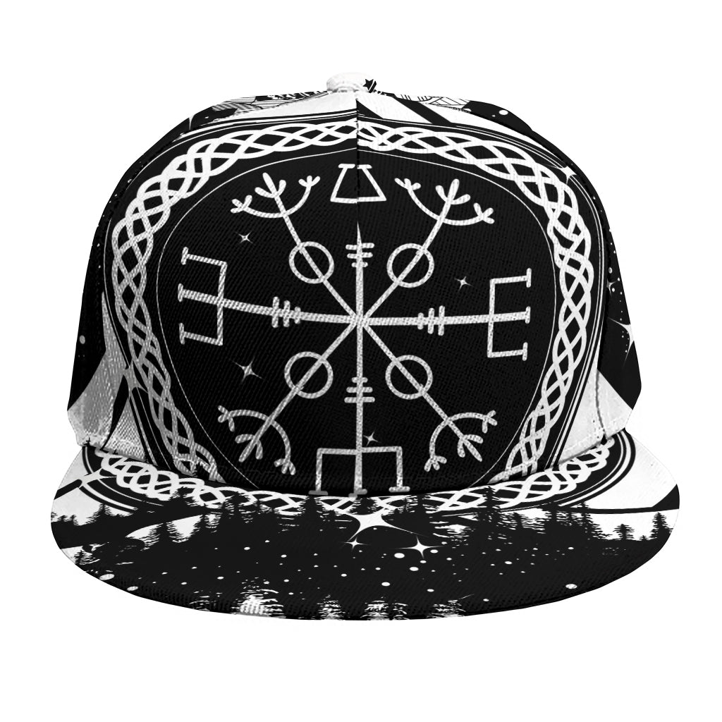 Viking Celtic Trinity Knot Print Snapback Cap