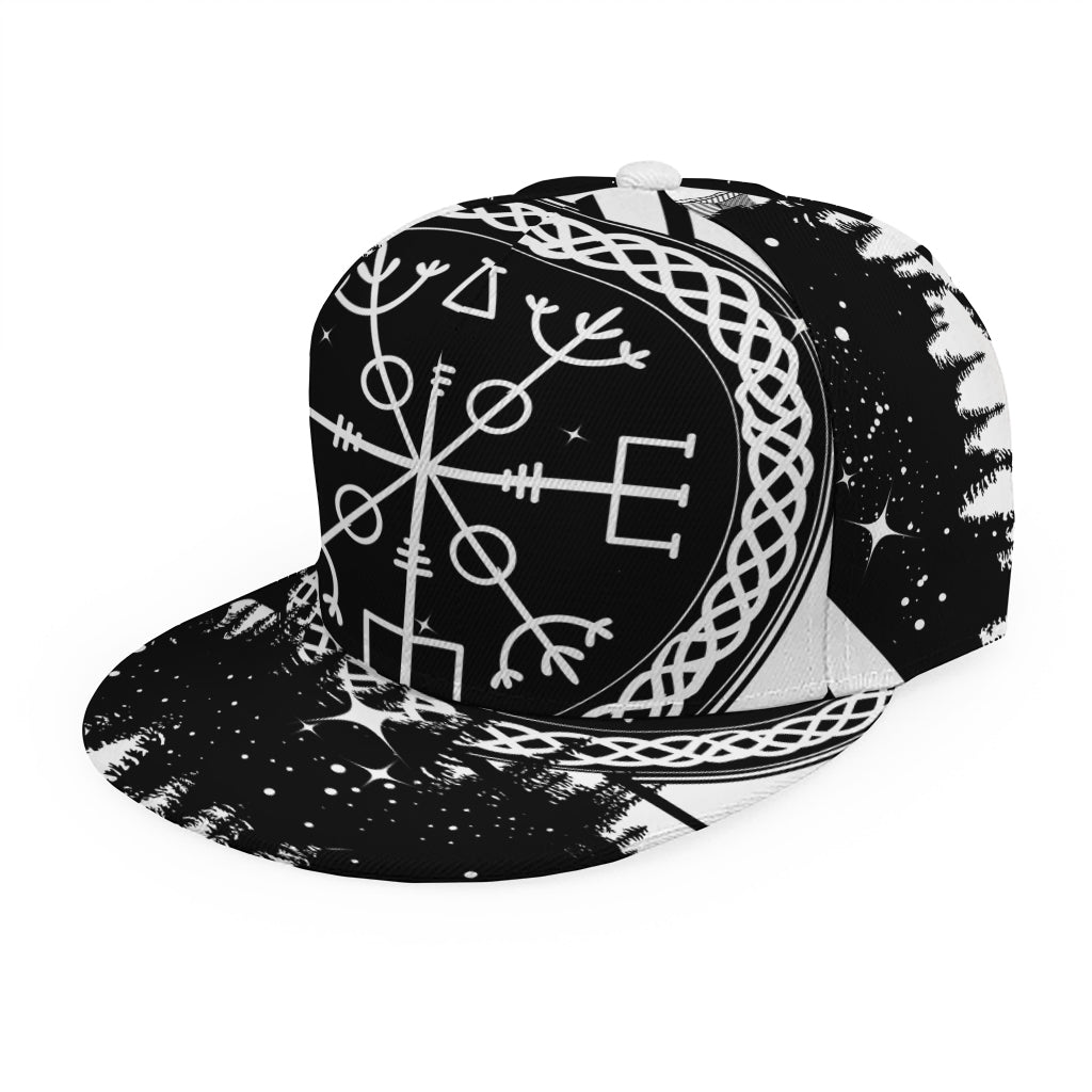 Viking Celtic Trinity Knot Print Snapback Cap