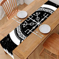 Viking Celtic Trinity Knot Print Table Runner