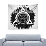 Viking Celtic Trinity Knot Print Tapestry