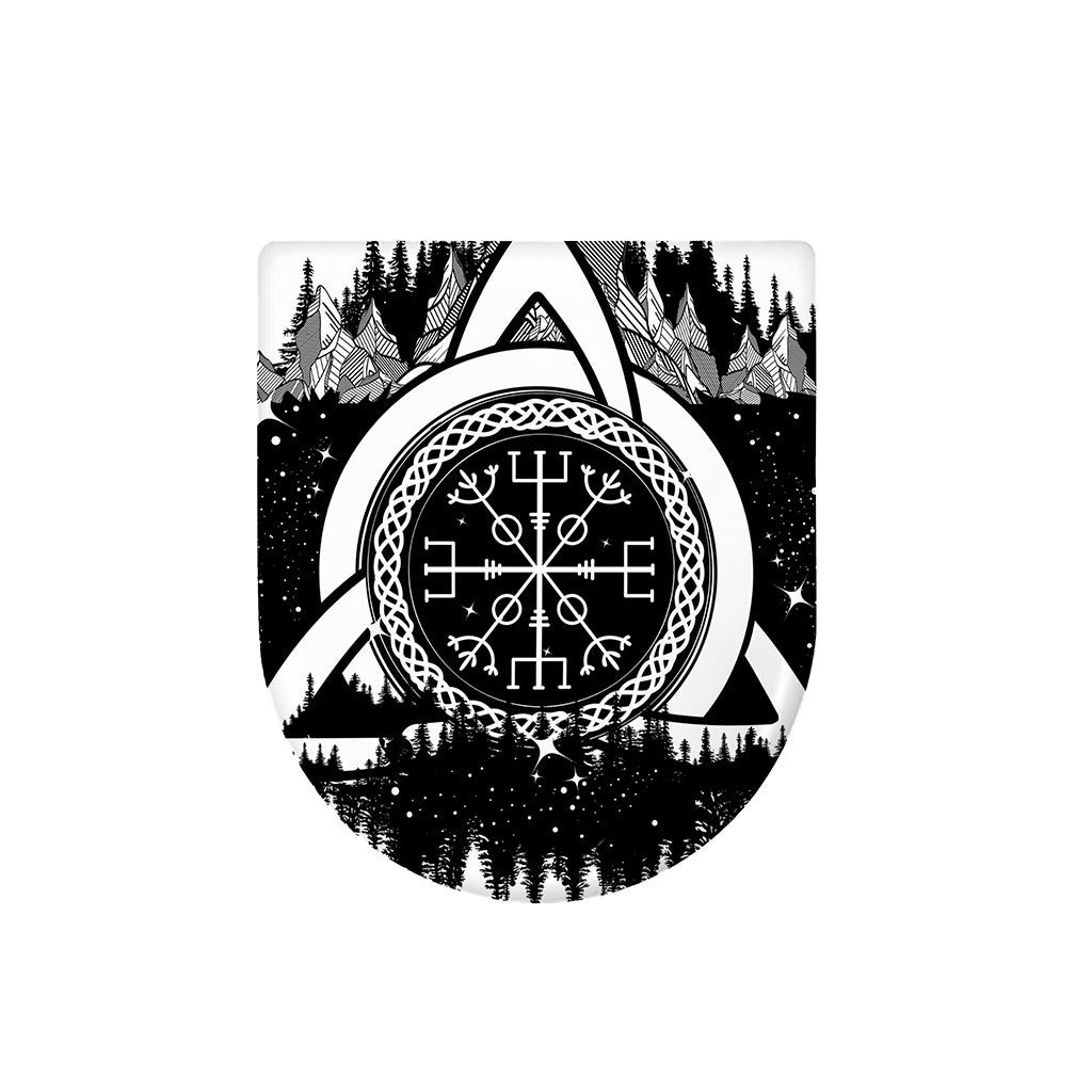 Viking Celtic Trinity Knot Print Toilet Lid Cover