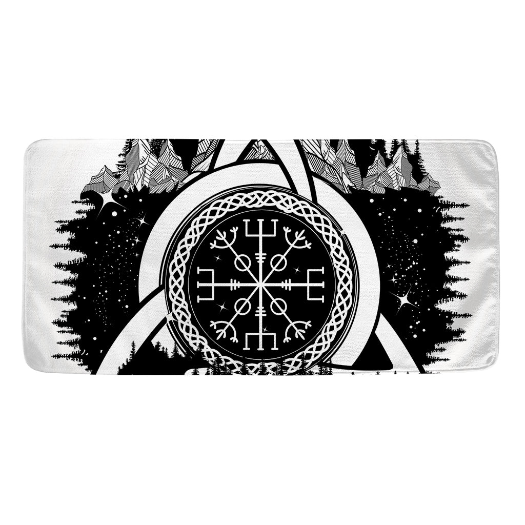 Viking Celtic Trinity Knot Print Towel