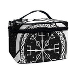 Viking Celtic Trinity Knot Print Travel Makeup Bag