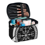Viking Celtic Trinity Knot Print Travel Makeup Bag