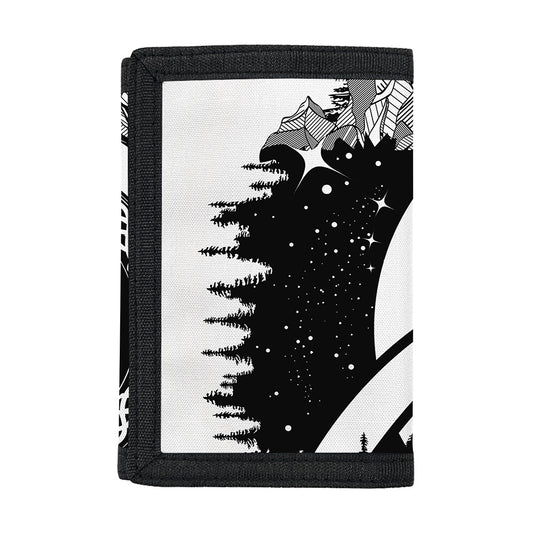 Viking Celtic Trinity Knot Print Trifold Wallet