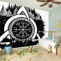 Viking Celtic Trinity Knot Print Wall Sticker
