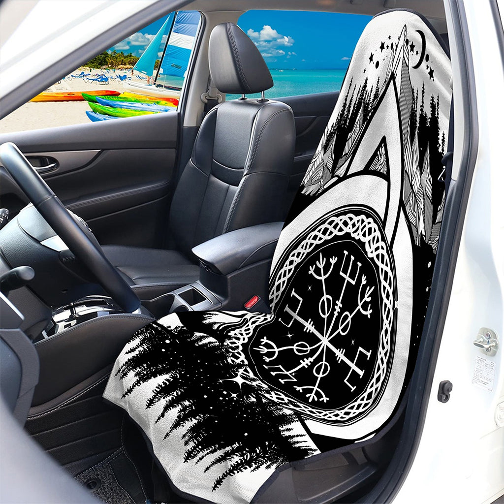 Viking Celtic Trinity Knot Print Waterproof Car Seat Cover