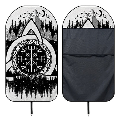 Viking Celtic Trinity Knot Print Waterproof Car Seat Cover