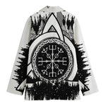 Viking Celtic Trinity Knot Print Women's Blazer