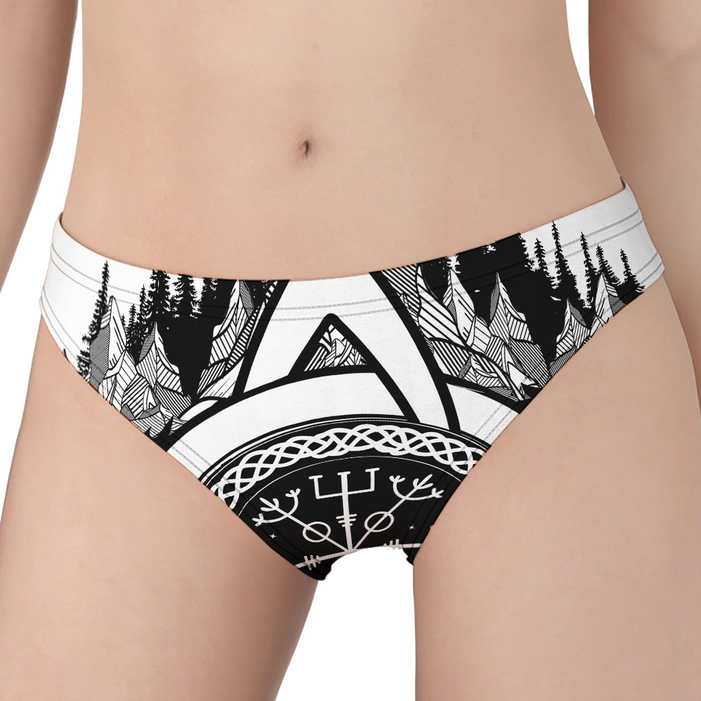 Viking Celtic Trinity Knot Print Women's Panties