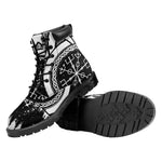 Viking Celtic Trinity Knot Print Work Boots