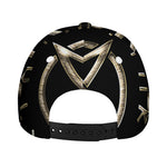 Viking Nordic Runes Pentagram Print Baseball Cap