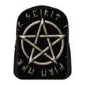 Viking Nordic Runes Pentagram Print Casual Backpack
