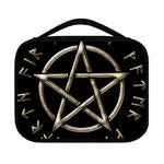 Viking Nordic Runes Pentagram Print Classic Bible Case