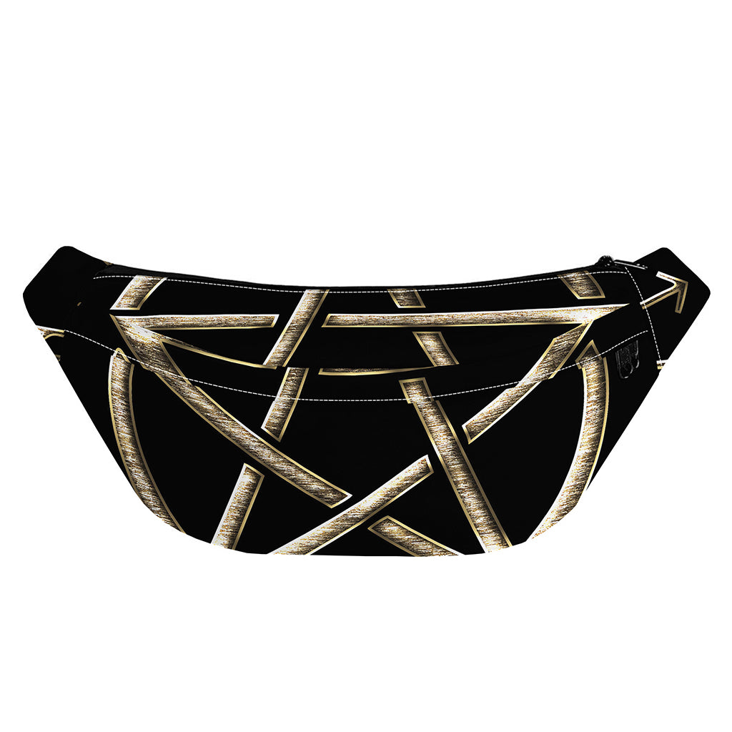 Viking Nordic Runes Pentagram Print Fanny Pack