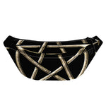 Viking Nordic Runes Pentagram Print Fanny Pack