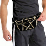 Viking Nordic Runes Pentagram Print Fanny Pack