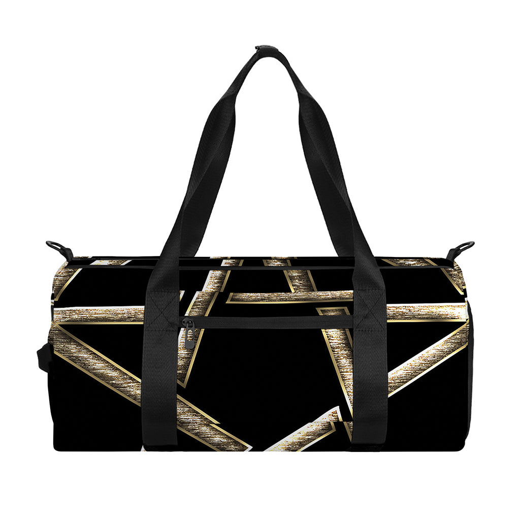 Viking Nordic Runes Pentagram Print Gym Bag