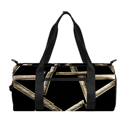 Viking Nordic Runes Pentagram Print Gym Bag