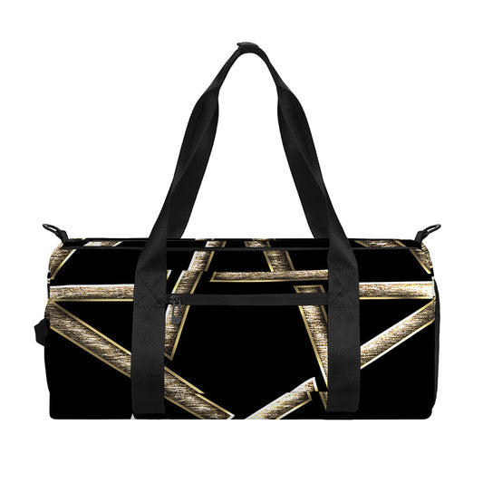 Viking Nordic Runes Pentagram Print Gym Bag