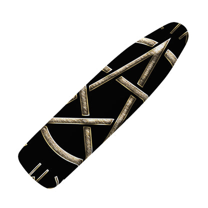 Viking Nordic Runes Pentagram Print Ironing Board Cover