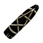 Viking Nordic Runes Pentagram Print Ironing Board Cover