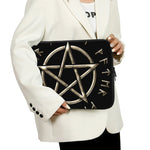 Viking Nordic Runes Pentagram Print Laptop Sleeve