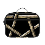 Viking Nordic Runes Pentagram Print Portable Lunch Bag