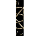 Viking Nordic Runes Pentagram Print Table Runner