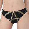 Viking Nordic Runes Pentagram Print Women's Panties