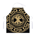 Viking Tree Of Life Print Adjustable Apron