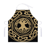 Viking Tree Of Life Print Adjustable Apron