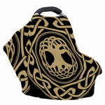 Viking Tree Of Life Print Baby Seat Cover